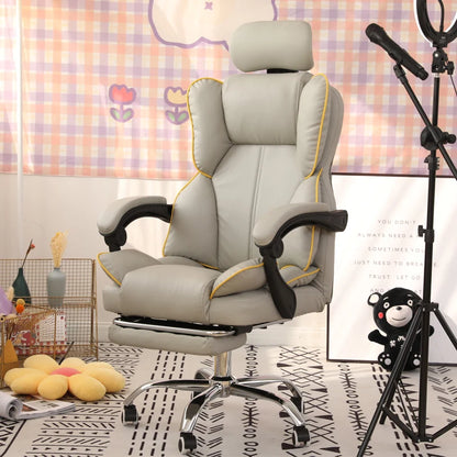 New Gaming Chair with Footrest Lift Up Game Chair High Quality Ergonomic Chair Home Furniture office computer chair gamer chair