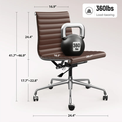Office chairs Ergonomic Office Chair Mesh Back Lumbar Support Flip-Up Armrests Reclining Adjustable Height for Home Office Desk