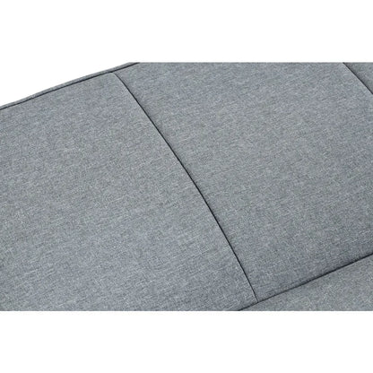 Sofa Bed Senior 's Sofas  66" Sofa  Gray Linen Upholstery Sofa Set Living Room Furniture Contemporary Living Room Sofas