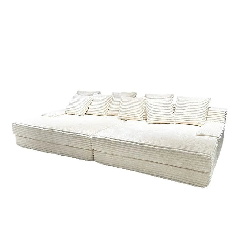 Simple sofa lazy wind small apartment living room leisure bedroom balcony vacuum compression sofa bed