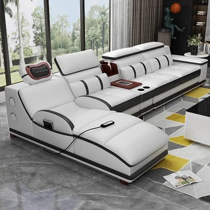 Large Size Lazy Living Room Sofas Leather Relaxing Modern Cheap Lounge Living Room Sofas Luxury Koltuk Takımı Home Decoration