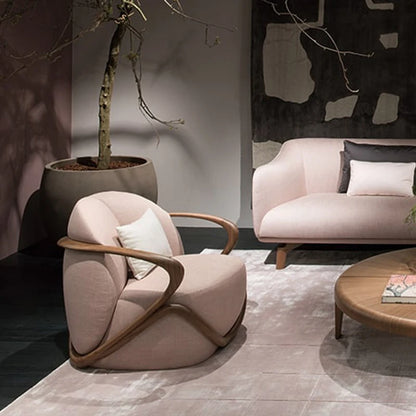 */*Designer Trending Living Room Chairs Beige Classic Single Relaxing Chairs Living Room Modern Fauteuils De Salon Furniture Hom