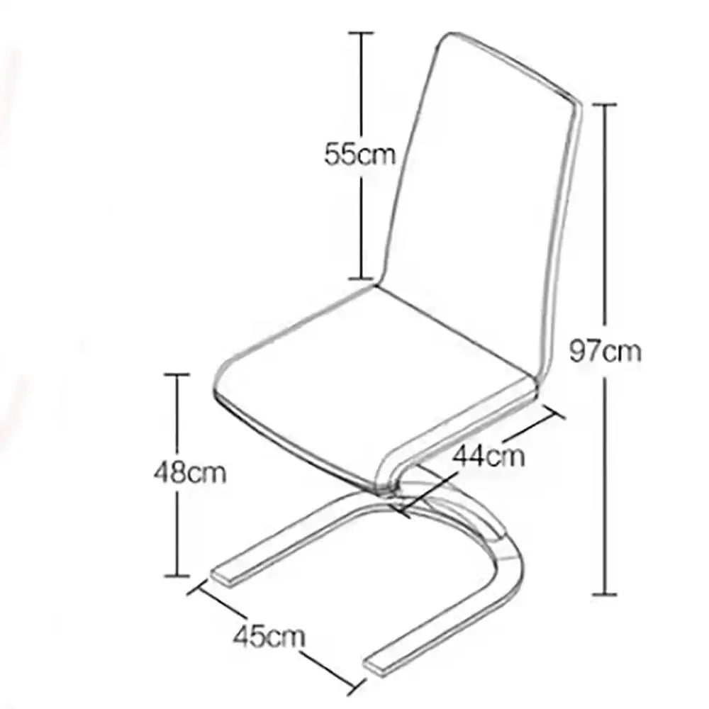 Of Set 2 Luxury Dining Chairs Modern Comfortable Living Room Designer Dining Chairs Aesthetic Beauty Chaise Home Furniture