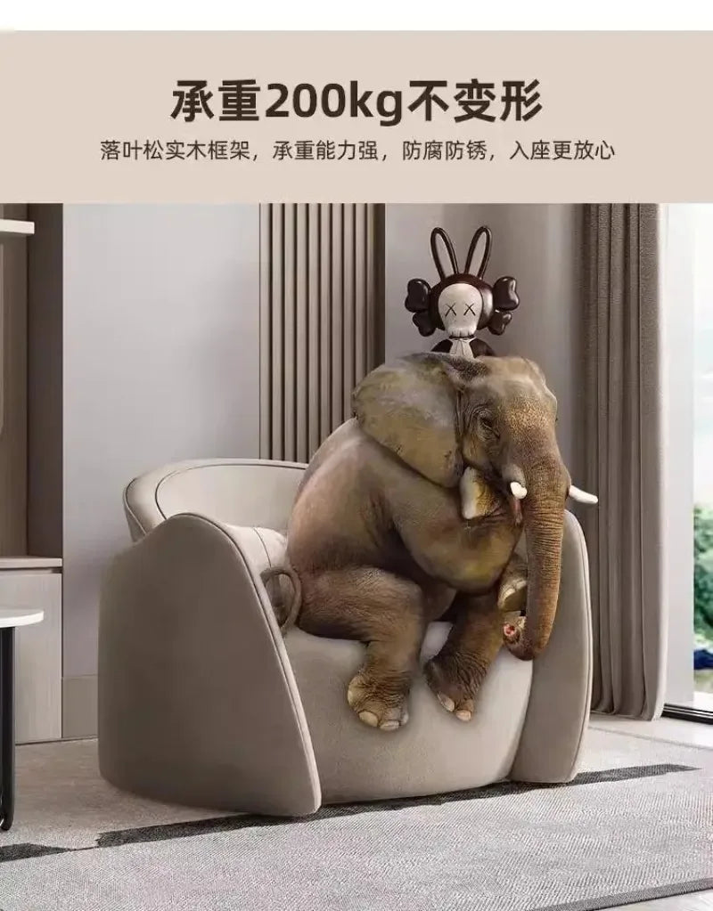 Living Room Leisure Home Hotel Reception Area Simple Sofa Chairs Chaise Lounge Light Luxury Single Sofa Chair Small Apartment
