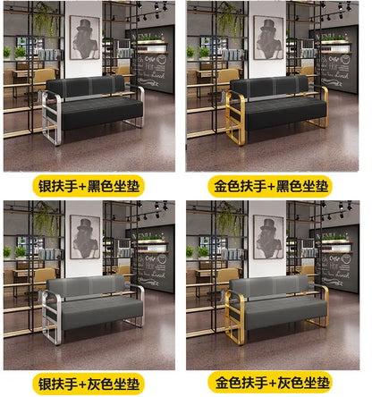 Office reception Small apartment sofa Barber shop Waiting chair Rental house Clothing beauty