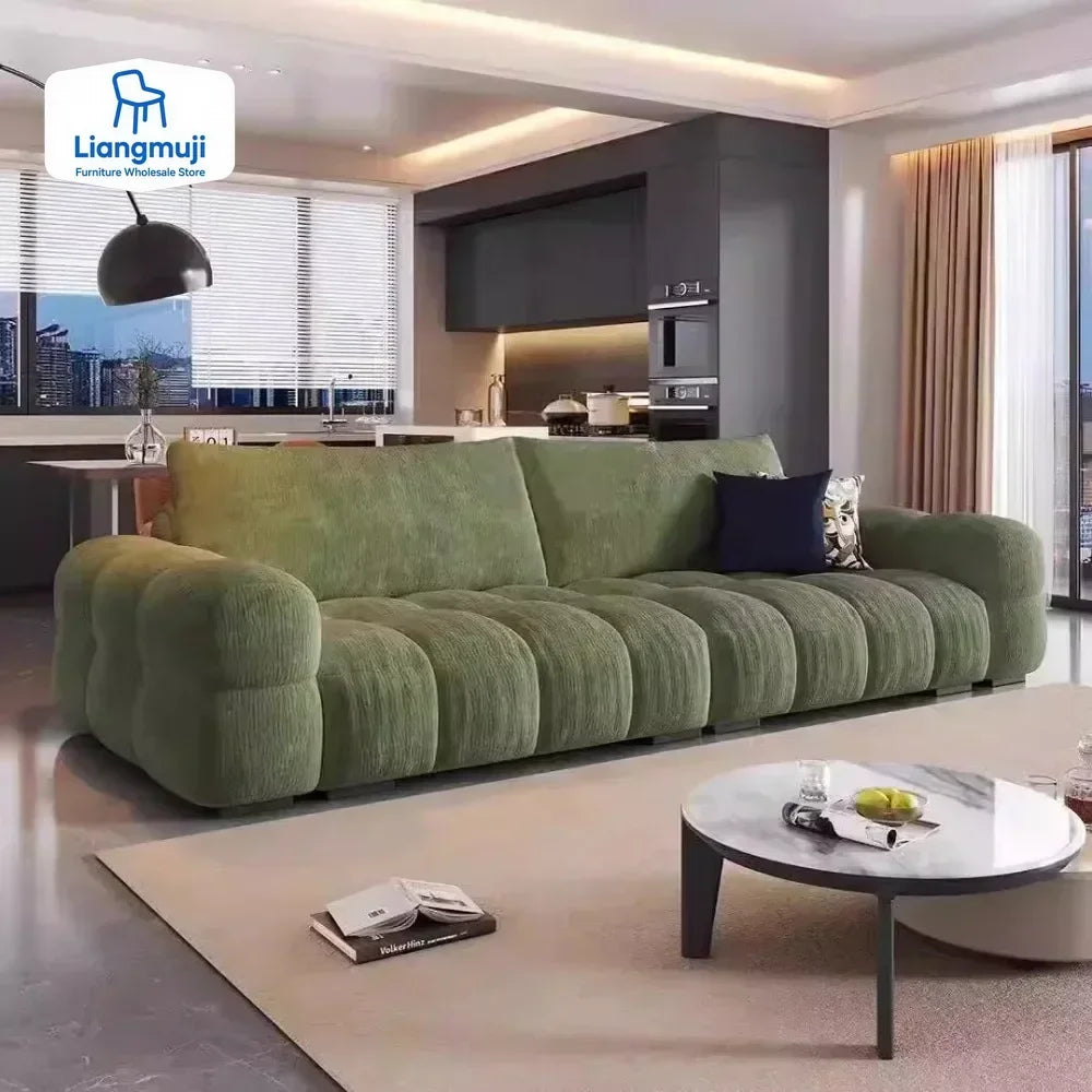 Plush Minimalist Living Room Sofas Classic Family Designer Reclining Sofa Relaxing Foot Stool Woonkamer Banken Home Decoration