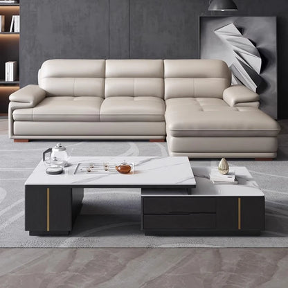 Real Minimalist Living Room Sofas Classic Sleeping Modern Lounge Sofa Leather Luxury Soft Couch Wohnzimmer Furniture For Home