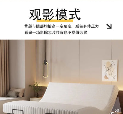 Smart Luxury Bed Modern Sofa Design Bedroom Platform Sleeping Massage Bed Platform Safe Letto Matrimoniale Office Furniture