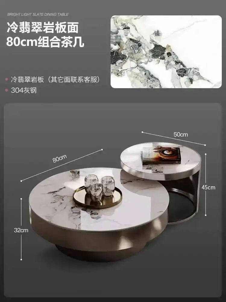 Aesthetic Premium Coffee Table Modern Simple Luxury Trendy Coffee Table Nordic Design Table Basse De Salon Home Furniture