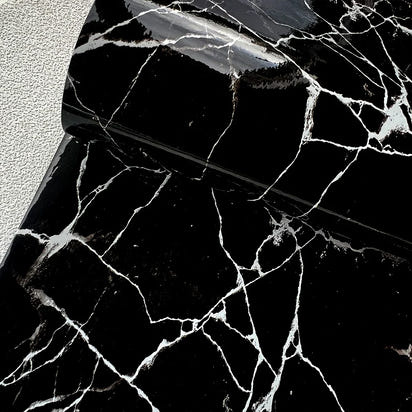 1 roll of marble self-adhesive wallpaper PET waterproof, flame-retardant, oil proof sticker background wall decorative wallpaper