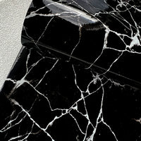 1 roll of marble self-adhesive wallpaper PET waterproof, flame-retardant, oil proof sticker background wall decorative wallpaper