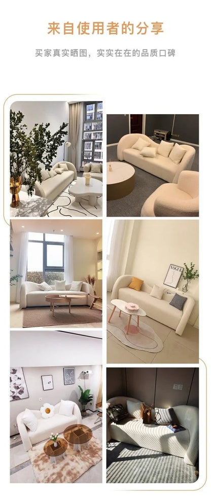 Nordic Luxury Sofas Modern Minimalist Living Room Europe Sofas Lazy Family Lounge Salas Y Sofas Muebles Economicos Furniture