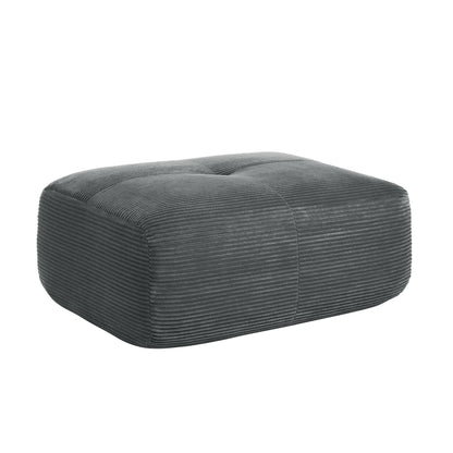 1piece Modern Lovely Sofa Without Armrests with Cushion, Living Room Furniture, Modular Corner Sofa, Premium Cordstock Fabric