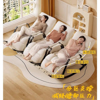 Recliner Rocking Chair Sitting and Sleeping Dual-purpose Double Lunch Break Chair Balcony Home Leisure Lazy Sofa Chair Ergonomic