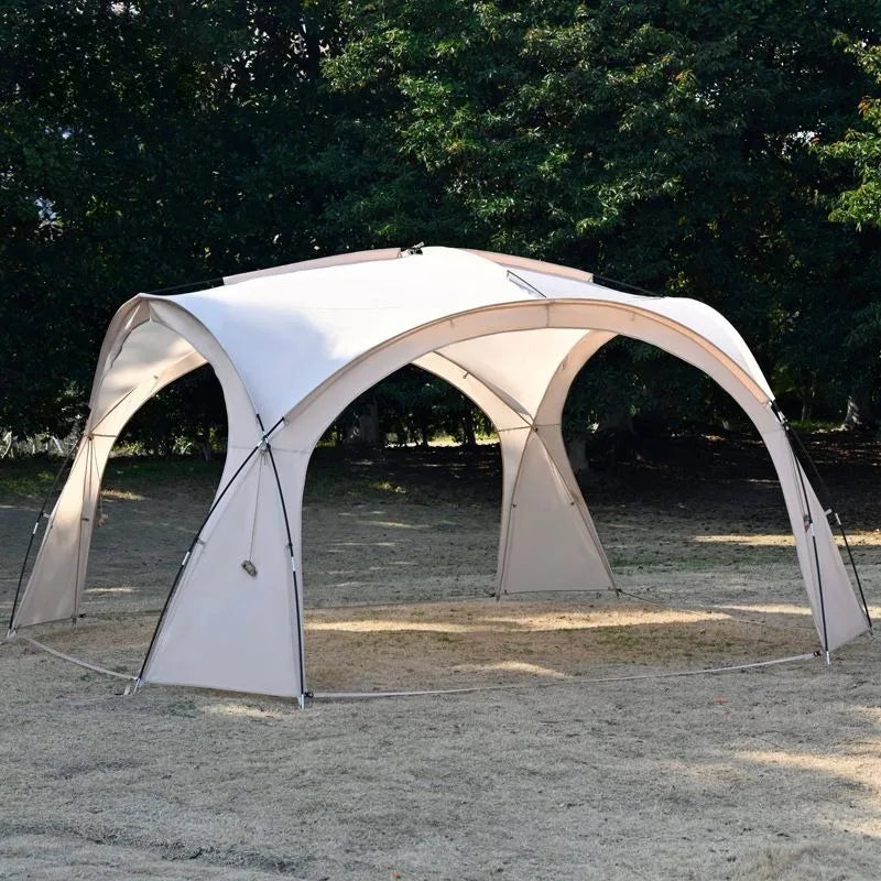 Beach Dome Sun Shelter Portable Folding Leisure Family Picnic Sunshade Camping Canopy Outdoor Windproof Camping Equipment