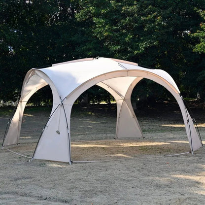 Beach Dome Sun Shelter Portable Folding Leisure Family Picnic Sunshade Camping Canopy Outdoor Windproof Camping Equipment