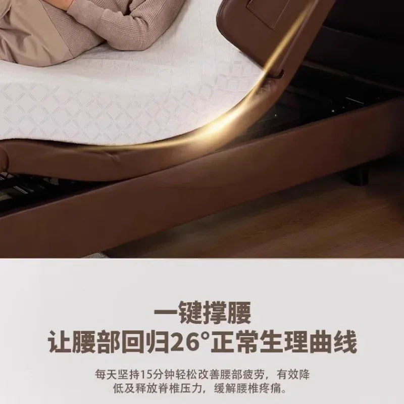 Comfortable Bedframe Beds Care Old People Multifunction Adjustable Beds Electric Recovery Bedroom Furniture Letti Pieghevoli LLB