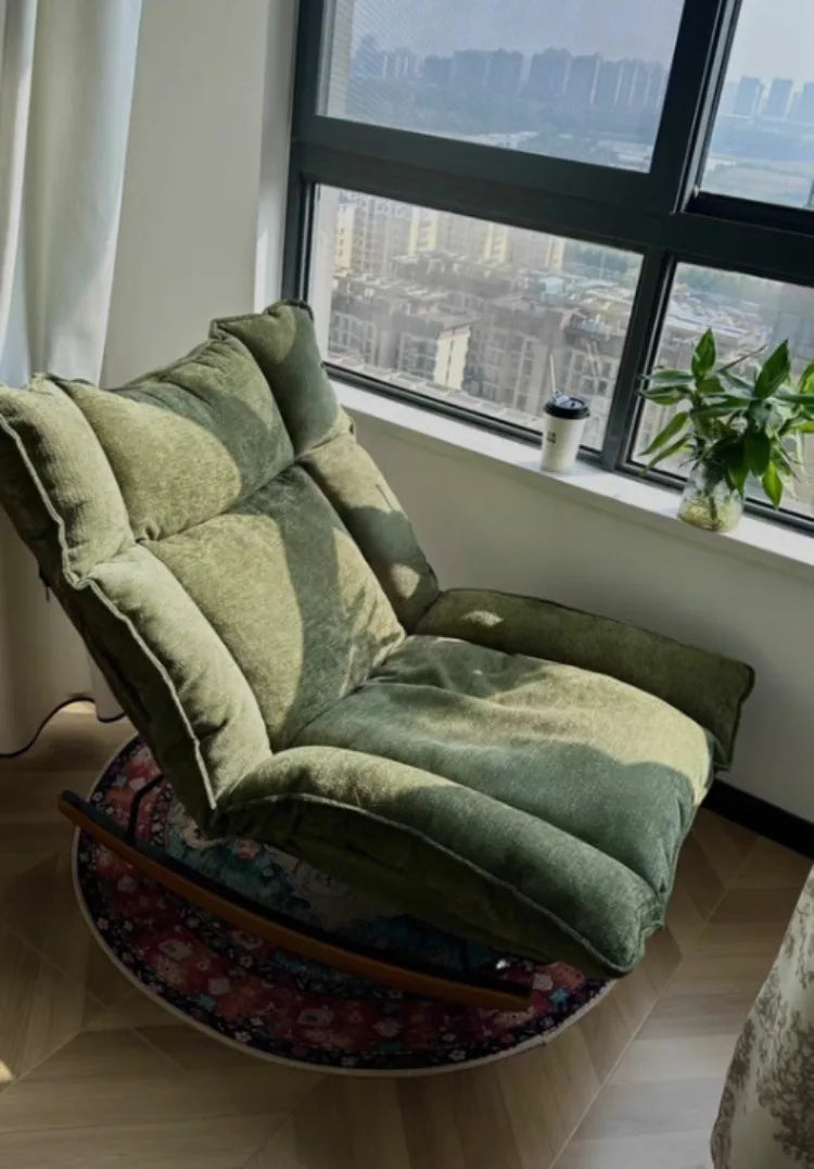 Soft Fabric Single Leisure Sofas Adjustable Recliner Balcony Livingroom Multi-functional Lazy Sofa Home Furniture 거실 소파