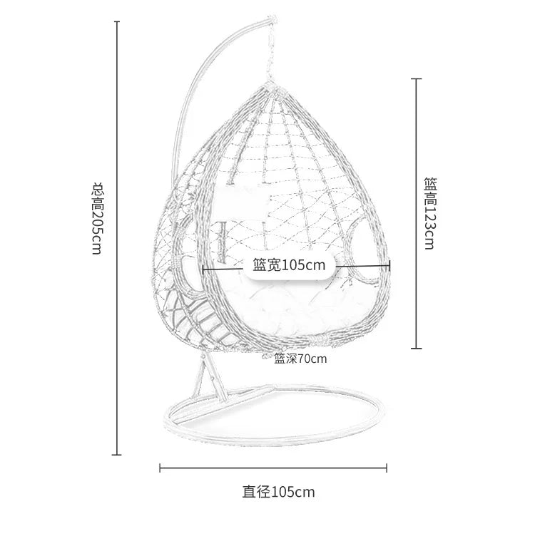 Balcony Small Table and Chair Tea Table and Chair Kit Outdoor Garden Combination Leisure Storage Rattan Knitting Small Table and
