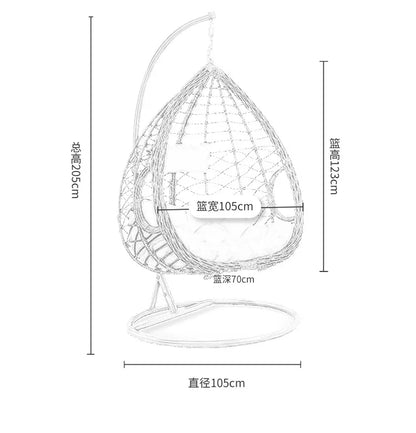 Balcony Small Table and Chair Tea Table and Chair Kit Outdoor Garden Combination Leisure Storage Rattan Knitting Small Table and