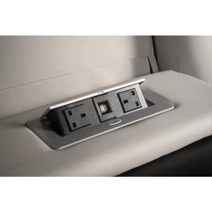 Furniture Smart Home Electric Power Recliner Genuine Leather VIP Home Theater Sofa For Bedroom & Living Room USB LED Cool Cup