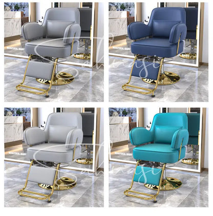 Hair Barber Shop Chair Salon Special Cutting Modern Style Hairbarber Swivel Liftable Furniture Lift Hairdressing Beauty Chairs