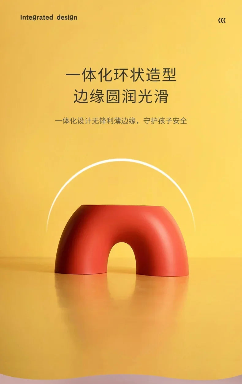 Creative Rainbow Stool Simple Circular Small Bench Home Round Comfortable Stool Durable Non-slip Shoe Changing Stool