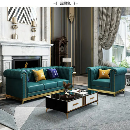 Modern style leather living room sofa lightweight luxury sofa, sub-packaged sofa lounge custom sofa set home furniture