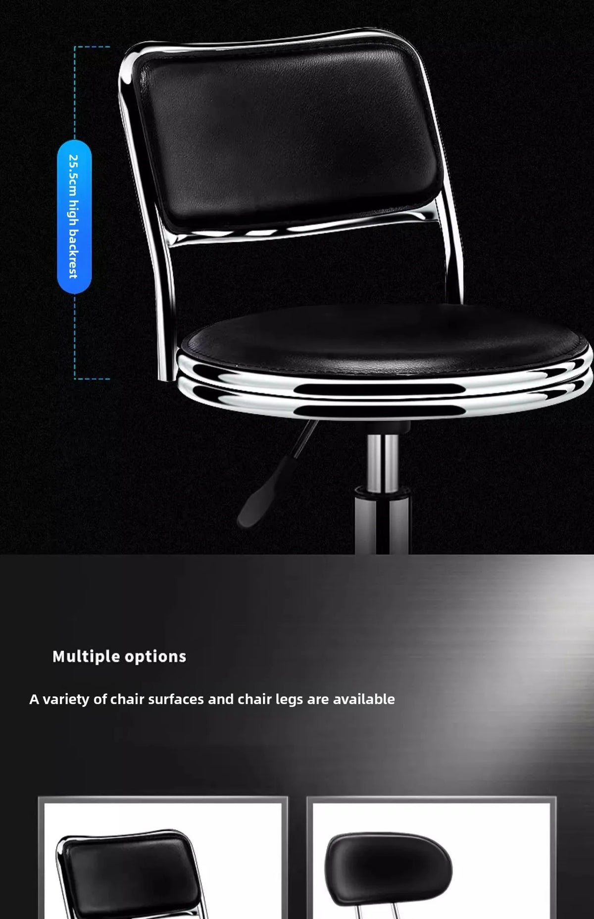 New Bar Chair Laboratory Special Beauty Nail Stool Lifting High Stool Work Stool