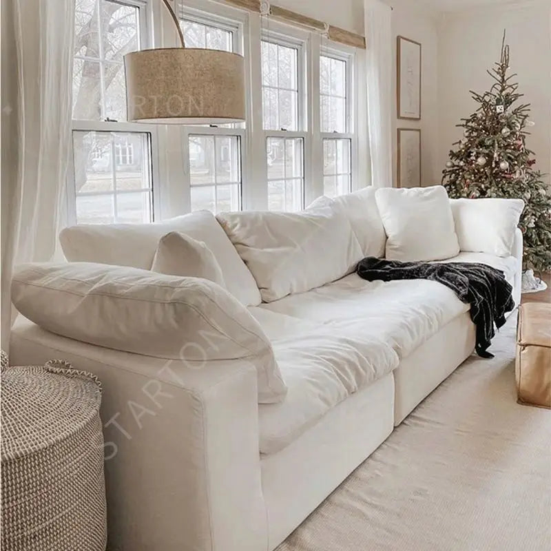 Factory Direct Sale Nordic Modern Living Room Furniture Sectional Customizable Sofa