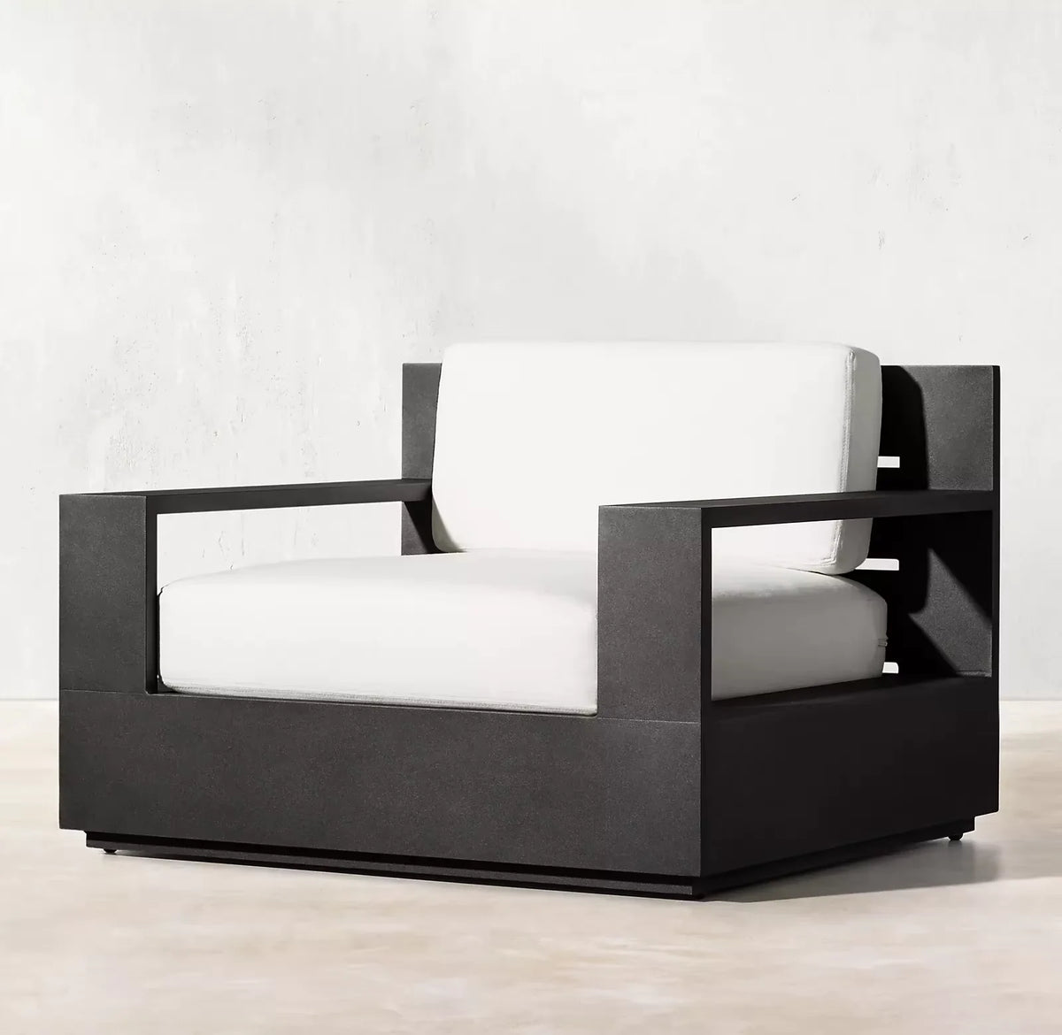 Customized Aluminum Outdoor Garden Sofa Set Popular For Hotels Courtyards Villas Living Rooms Including Sofa Table