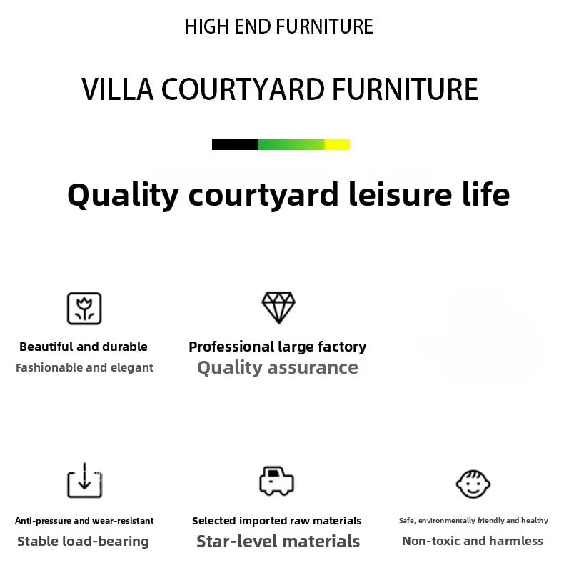 Nordic, outdoor, sofa, hotel, coffee table, outdoor, open-air, villa, solid wood, sofa, combination, courtyard, furniture