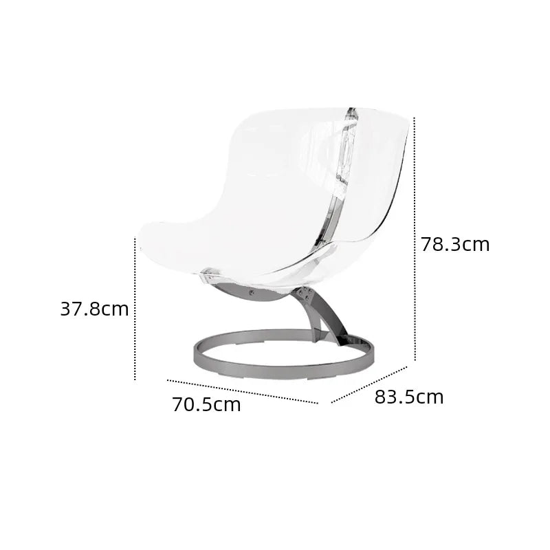 Sofa chair Nordic living room home leisure negotiation back chair