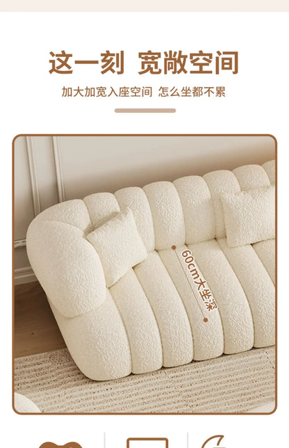 Modern Nordic Living Room Sofas Salon Floor Lounge Italian Relaxing Lazy Sofa Designer Woonkamer Banken Interior Decoration