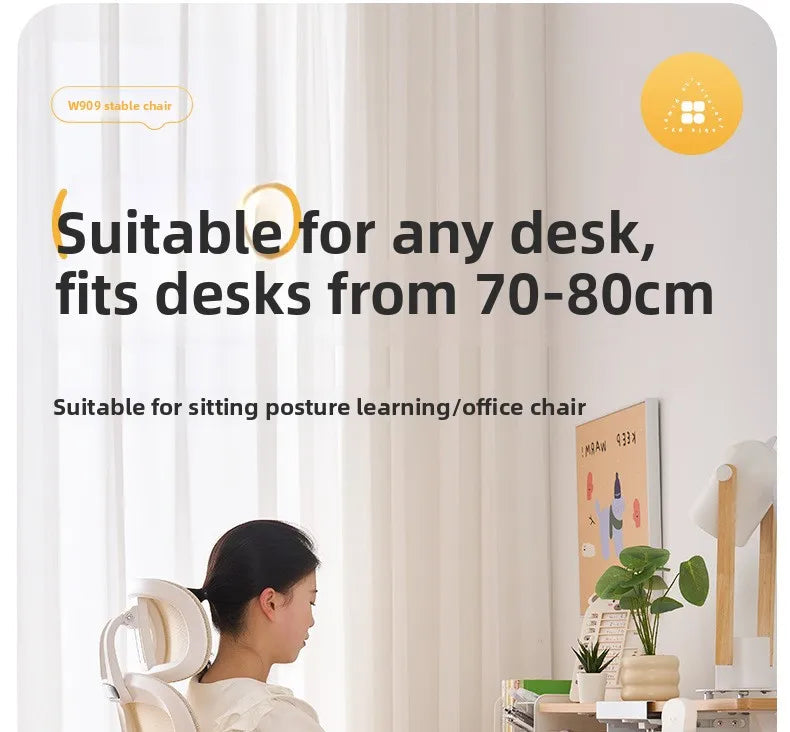 New model Durable Office Study Chair Computer Chair Household Desk Chair Student Writing Chair Waist Protection Ergonomic Chair