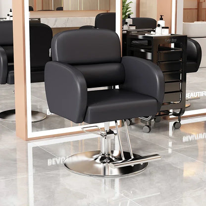 Classic Fashion Barber Chairs Simple Exquisite Trendy Premium Salon Chairs Beauty Modern Bancos Con Ruedas Salon Furniture