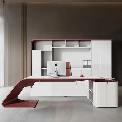 Adjustable Gaming Office Desk Organizers Storage Multifunctional Office Desk Lshaped Folding Escrivaninha Commercial Furniture