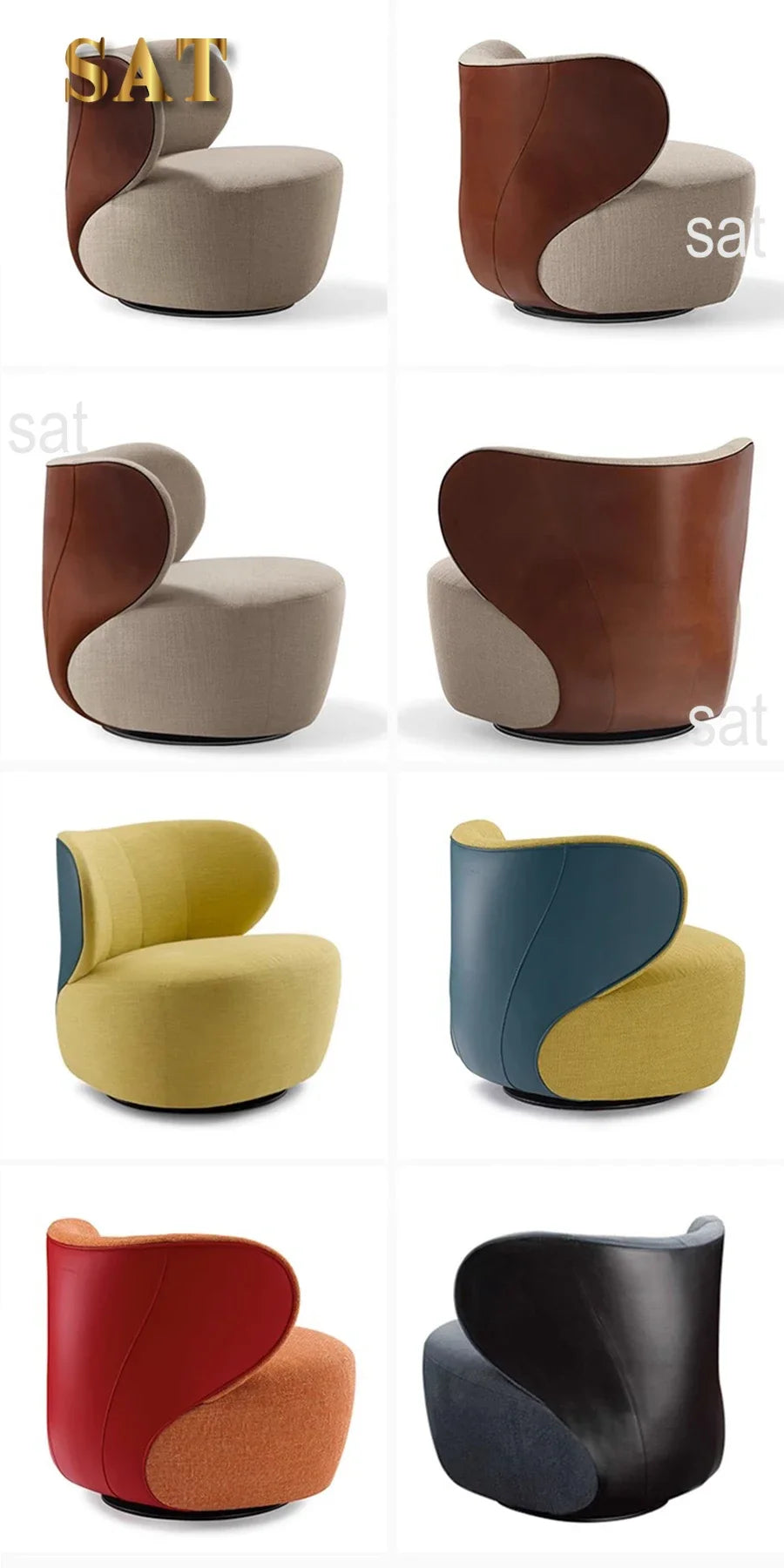 -Customized Velvet Fabric Lounge Sofa Chair Modern Ergonomic Accent Leisure Living Room Chairs