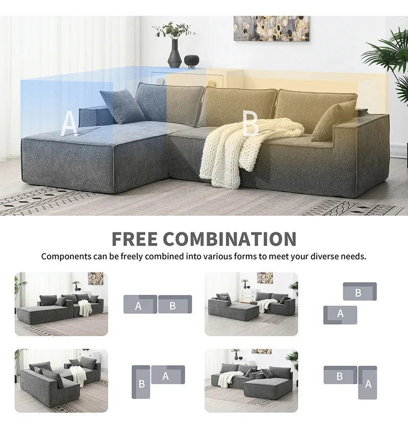 Luxury Living Room Furniture Set Modern Fabric Compressed Sofa Bed Compressed Couch Living Room Sofas