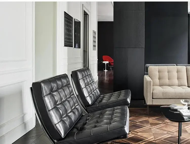 Barcelona Chair Nordic Single Sofa Italian Designer Seat Personality Lounge Chair Lounge Chair Retro Chairs