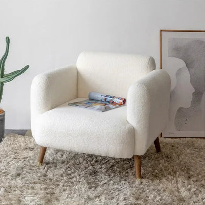Modern Luxury Lazy Living Room Sofa Tatami Nursing Chair Single Simple Dormitory Sofa Bedroom Office  Home Furniture