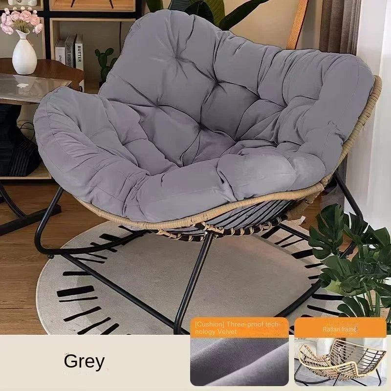 Adult Balcony Home Leisure Couch Sitting Room Single Sofa Internet Celebrity Rocking Chair