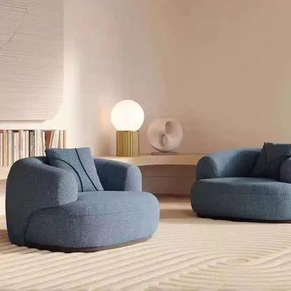 A38 Living room Italian minimalist light luxury fabric sofa cream style special-shaped, soft decoration, exhibition hall sofa gr