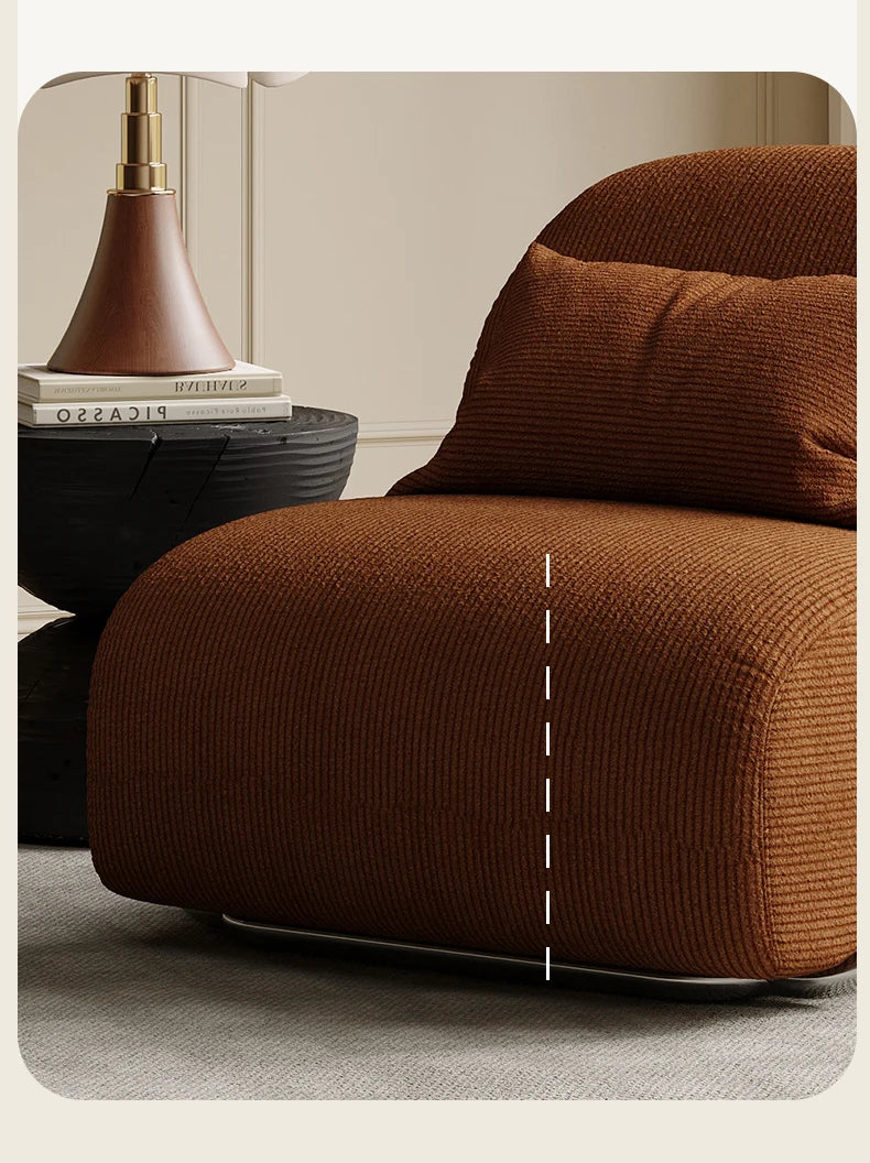 X2 medieval style advanced sense living room casual retro lazy carriage sofa single sofa chair