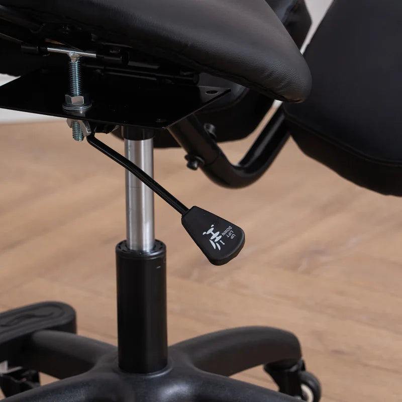 Kneeling Chair Adult Ergonomic Orthopedic Seat Saddle Chair Double Cushion Adjustable Anti-Humpback Positive Posture Study Chair