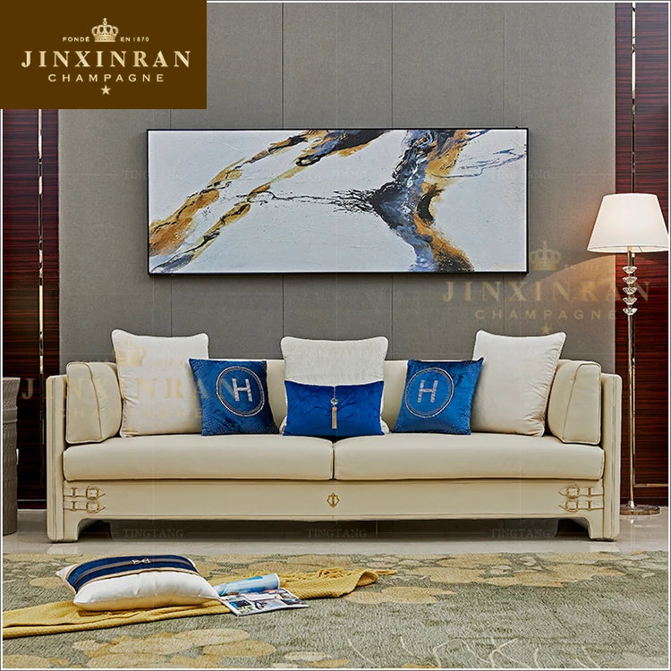 Sofa Furniture Prices Luxury Leather Sofa Set Living Room Customized Furniture Living Room Beige Leather Sofa Set