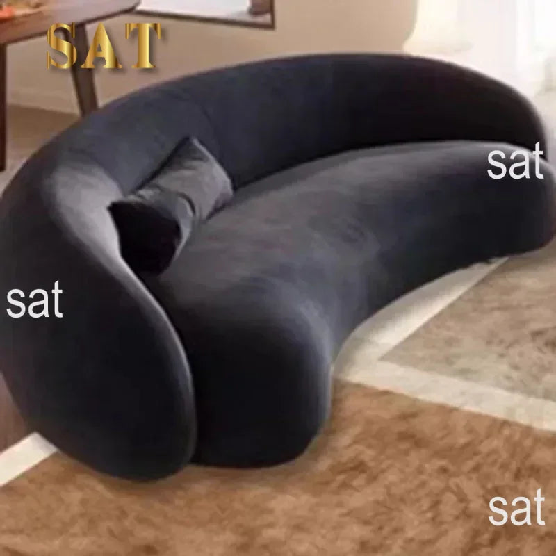 #*a forThrone Living Room Sofas Minimalist Curved Nordic Luxury Lazy Sofa Aesthetic Double Princess Muebles Entrance Hall Furnit
