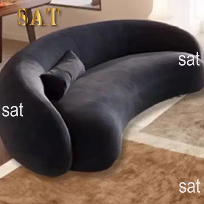 #*a forThrone Living Room Sofas Minimalist Curved Nordic Luxury Lazy Sofa Aesthetic Double Princess Muebles Entrance Hall Furnit