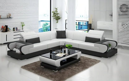 Modern simple multi-functional sofa living room comfortable sofa combination