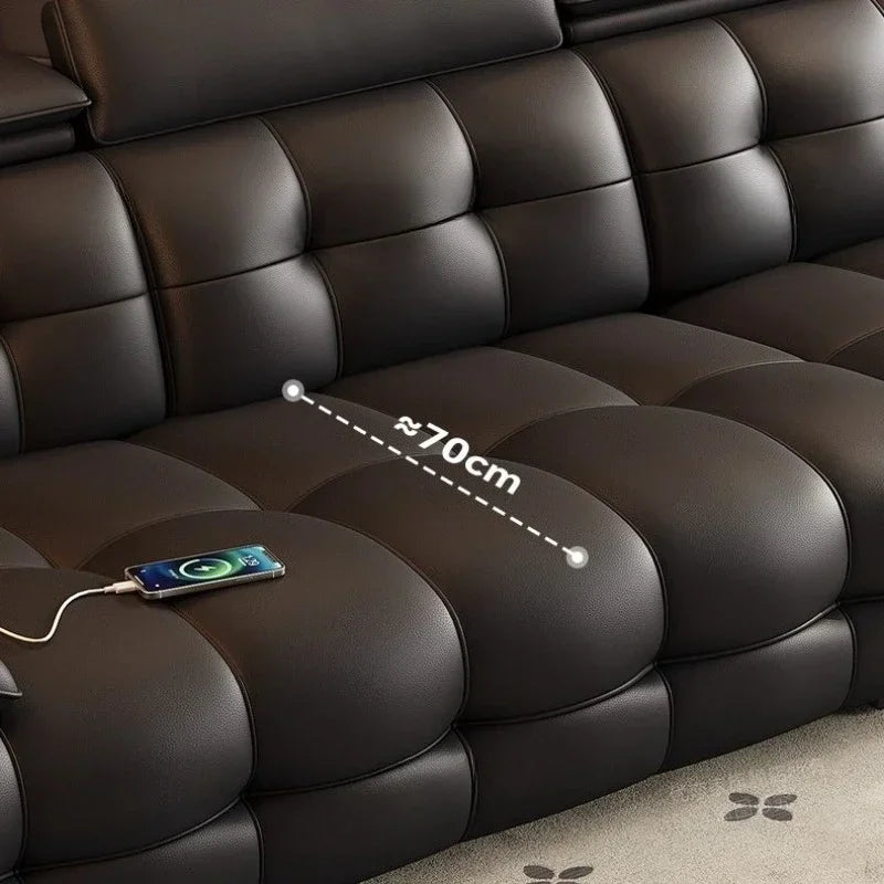 Modern Luxury Lawrence Sofa Leather Living Room Sofas Couch Armchair Home Furniture Leisure Sofa Armchairs Chaise Lounges
